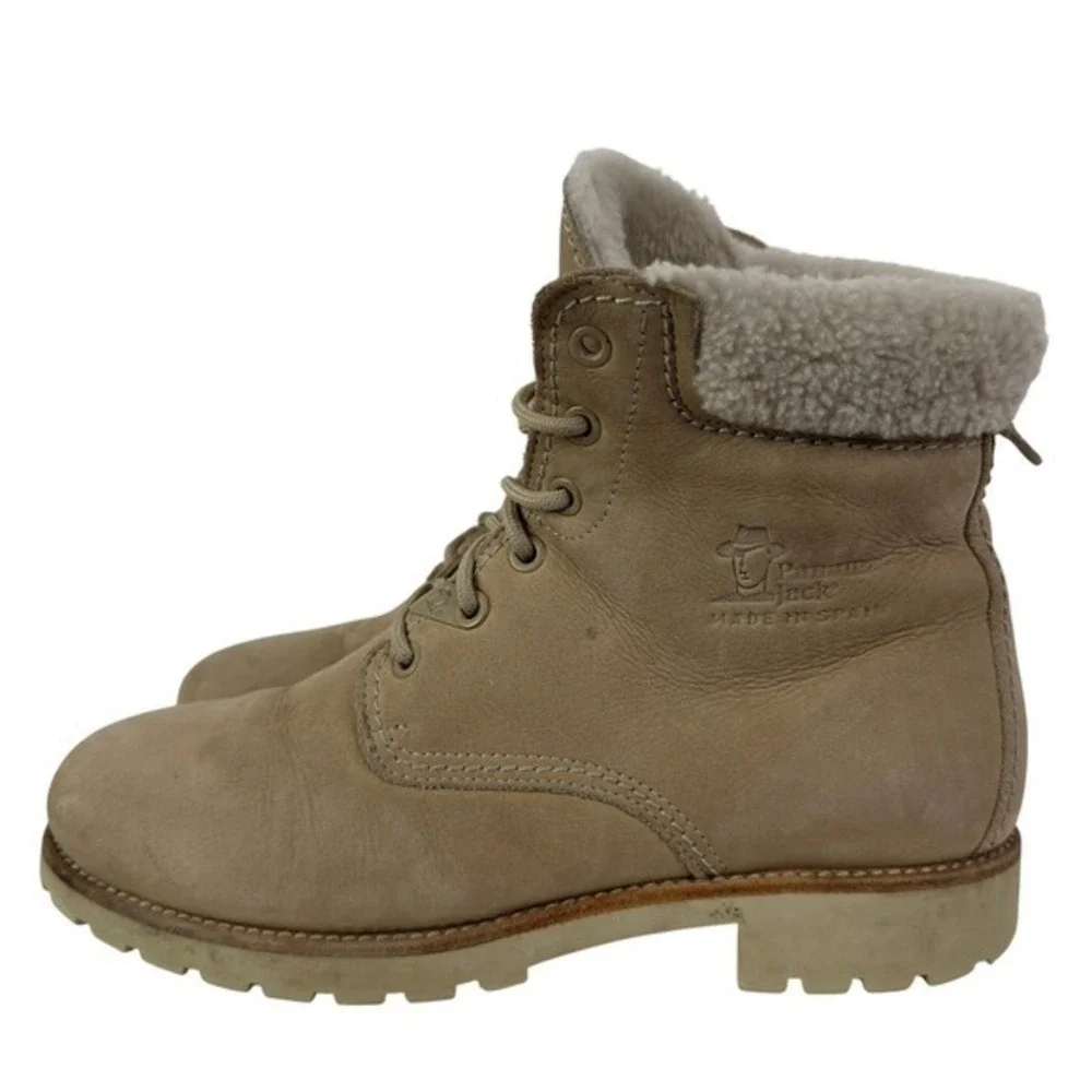 Panama Jack 03 Igloo B58 Chukka Boots Nobuck Crudo Raw‎ Boots Made in Spain